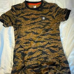 Adidas skateboarding camo tee